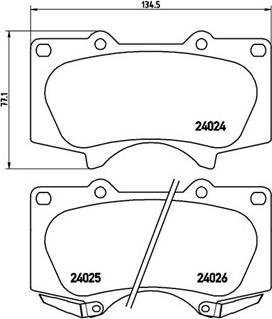 Magneti Marelli 363700483066 - Гальмівні колодки, дискові гальма autozip.com.ua