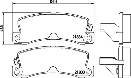 Magneti Marelli 363700483015 - Гальмівні колодки, дискові гальма autozip.com.ua