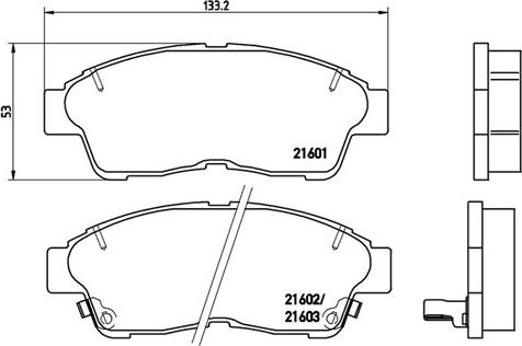 Magneti Marelli 363700483034 - Гальмівні колодки, дискові гальма autozip.com.ua