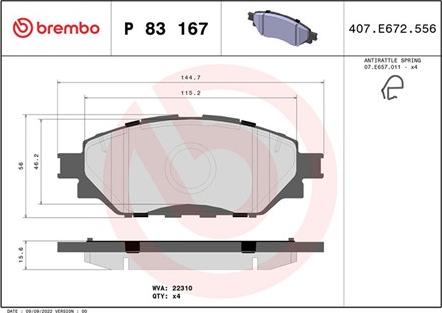 Magneti Marelli 363700483167 - Гальмівні колодки, дискові гальма autozip.com.ua