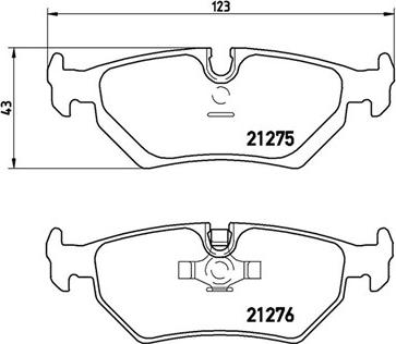 Magneti Marelli 363700436008 - Гальмівні колодки, дискові гальма autozip.com.ua