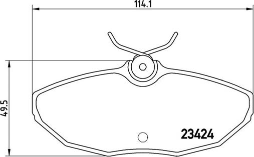 Magneti Marelli 363700436013 - Гальмівні колодки, дискові гальма autozip.com.ua