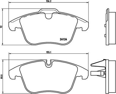 Magneti Marelli 363700436022 - Гальмівні колодки, дискові гальма autozip.com.ua