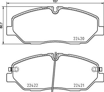 Magneti Marelli 363700430090 - Гальмівні колодки, дискові гальма autozip.com.ua