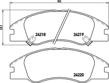 Magneti Marelli 363700430042 - Гальмівні колодки, дискові гальма autozip.com.ua