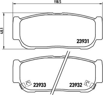 Magneti Marelli 363700430057 - Гальмівні колодки, дискові гальма autozip.com.ua