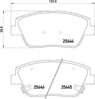 Magneti Marelli 363700430066 - Гальмівні колодки, дискові гальма autozip.com.ua