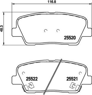 Magneti Marelli 363700430063 - Гальмівні колодки, дискові гальма autozip.com.ua