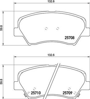 Magneti Marelli 363700430073 - Гальмівні колодки, дискові гальма autozip.com.ua