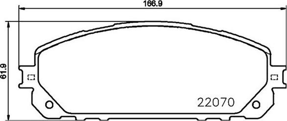 Magneti Marelli 363700437021 - Гальмівні колодки, дискові гальма autozip.com.ua