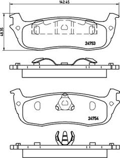 Magneti Marelli 363700424083 - Гальмівні колодки, дискові гальма autozip.com.ua