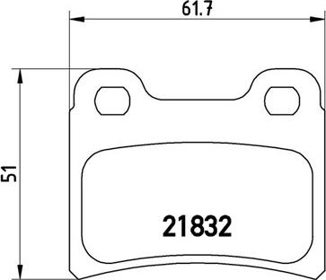 Magneti Marelli 363700424030 - Гальмівні колодки, дискові гальма autozip.com.ua