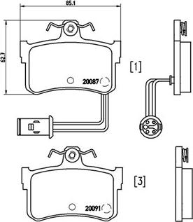 Magneti Marelli 363700428015 - Гальмівні колодки, дискові гальма autozip.com.ua