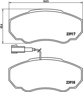 Magneti Marelli 363700423091 - Гальмівні колодки, дискові гальма autozip.com.ua