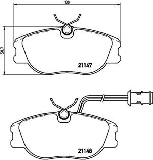 Magneti Marelli 363700423041 - Гальмівні колодки, дискові гальма autozip.com.ua