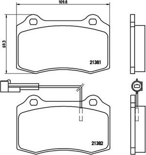 Magneti Marelli 363700423052 - Гальмівні колодки, дискові гальма autozip.com.ua