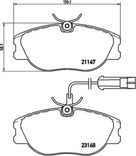 Magneti Marelli 363700423066 - Гальмівні колодки, дискові гальма autozip.com.ua