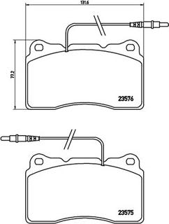 Magneti Marelli 363700423082 - Гальмівні колодки, дискові гальма autozip.com.ua