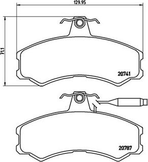 Magneti Marelli 363700423022 - Гальмівні колодки, дискові гальма autozip.com.ua