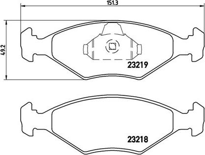 Magneti Marelli 363700423124 - Гальмівні колодки, дискові гальма autozip.com.ua