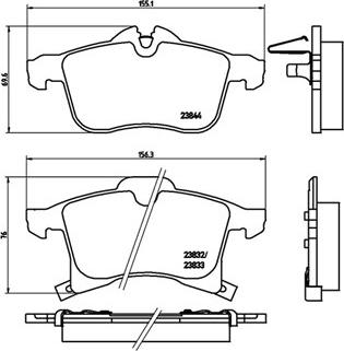 Magneti Marelli 363700559045 - Гальмівні колодки, дискові гальма autozip.com.ua