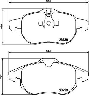 Magneti Marelli 363700559043 - Гальмівні колодки, дискові гальма autozip.com.ua