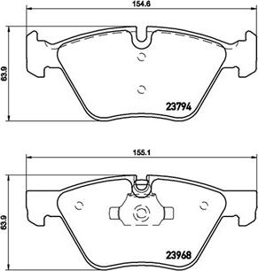 Magneti Marelli 363700506036 - Гальмівні колодки, дискові гальма autozip.com.ua