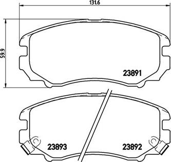 Magneti Marelli 363700530018 - Гальмівні колодки, дискові гальма autozip.com.ua