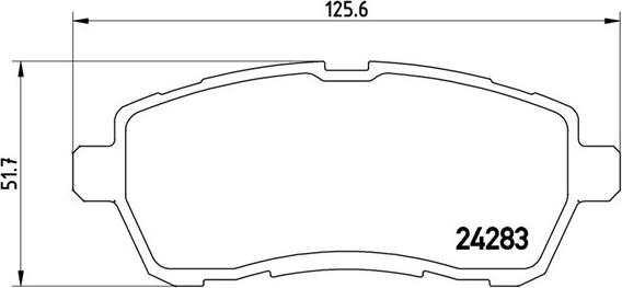 Magneti Marelli 363700524072 - Гальмівні колодки, дискові гальма autozip.com.ua