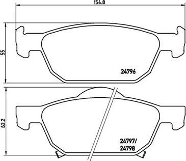 Magneti Marelli 363700528044 - Гальмівні колодки, дискові гальма autozip.com.ua