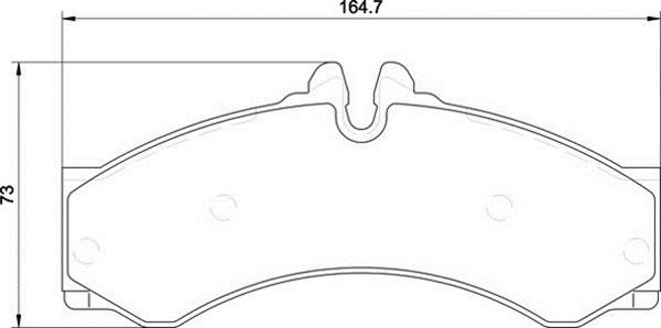 Magneti Marelli 363700034068 - Гальмівні колодки, дискові гальма autozip.com.ua