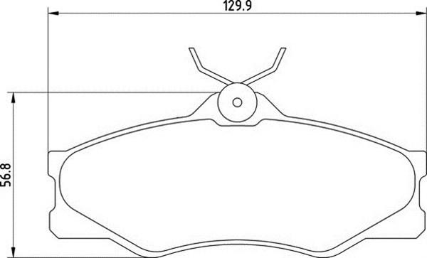 Magneti Marelli 363700205012 - Гальмівні колодки, дискові гальма autozip.com.ua