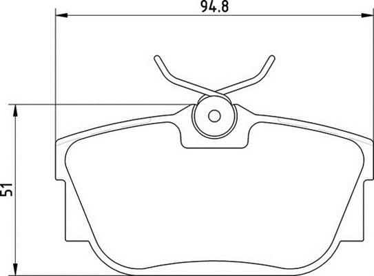 Magneti Marelli 363700205137 - Гальмівні колодки, дискові гальма autozip.com.ua