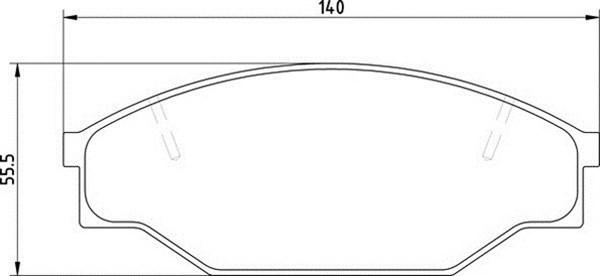 Magneti Marelli 363700200331 - Гальмівні колодки, дискові гальма autozip.com.ua