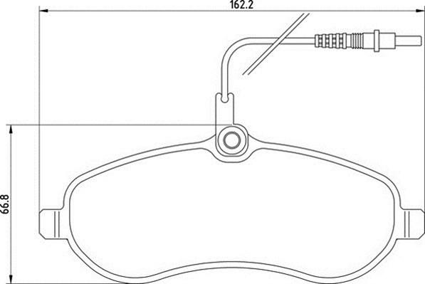 Magneti Marelli 363700201708 - Гальмівні колодки, дискові гальма autozip.com.ua