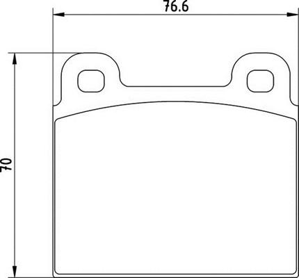 Magneti Marelli 363710204116 - Гальмівні колодки, дискові гальма autozip.com.ua