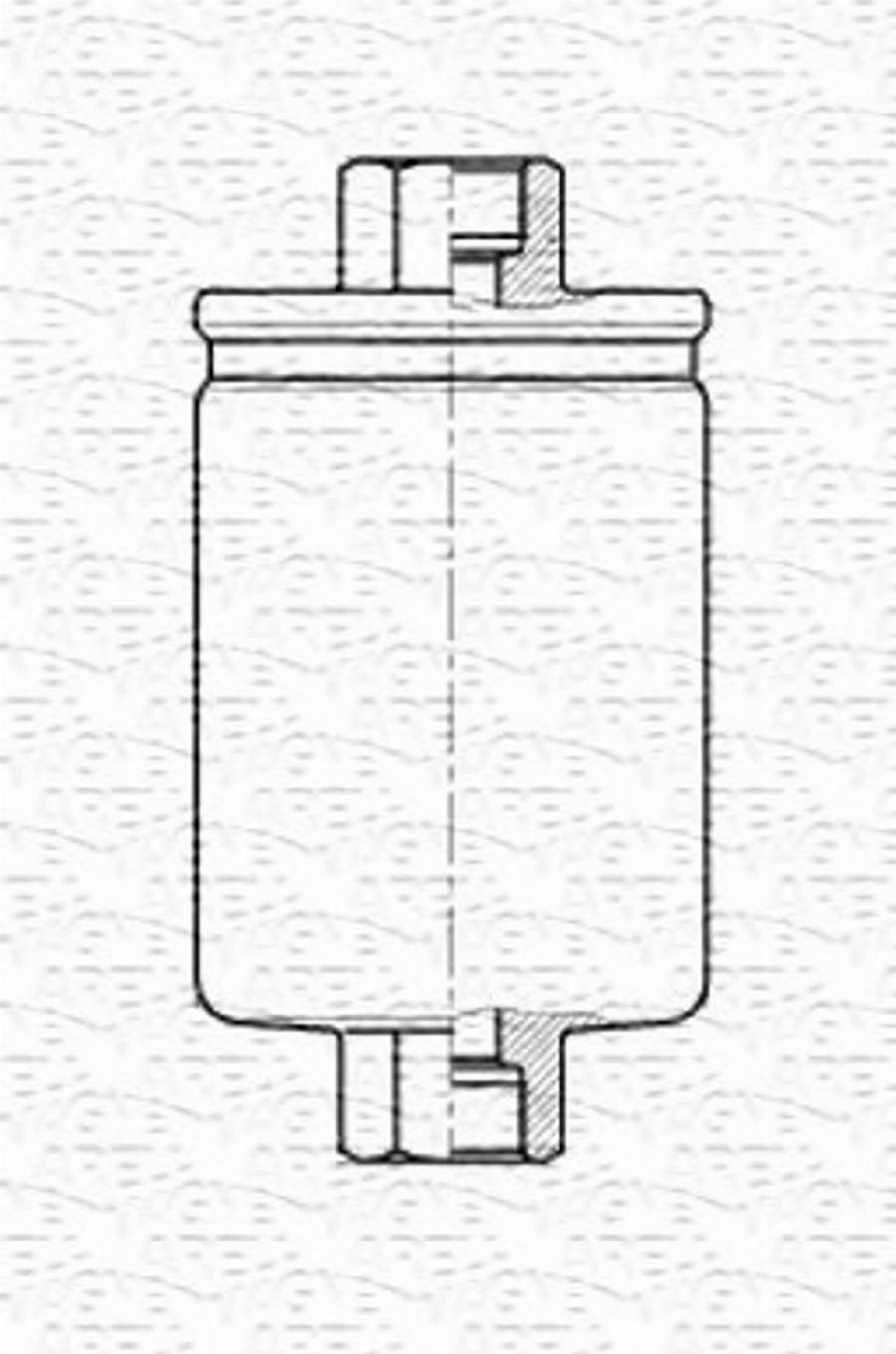 Magneti Marelli 213908448100 - Паливний фільтр autozip.com.ua