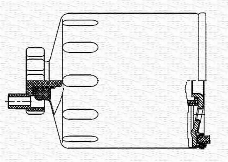 Magneti Marelli 213908569000 - Паливний фільтр autozip.com.ua