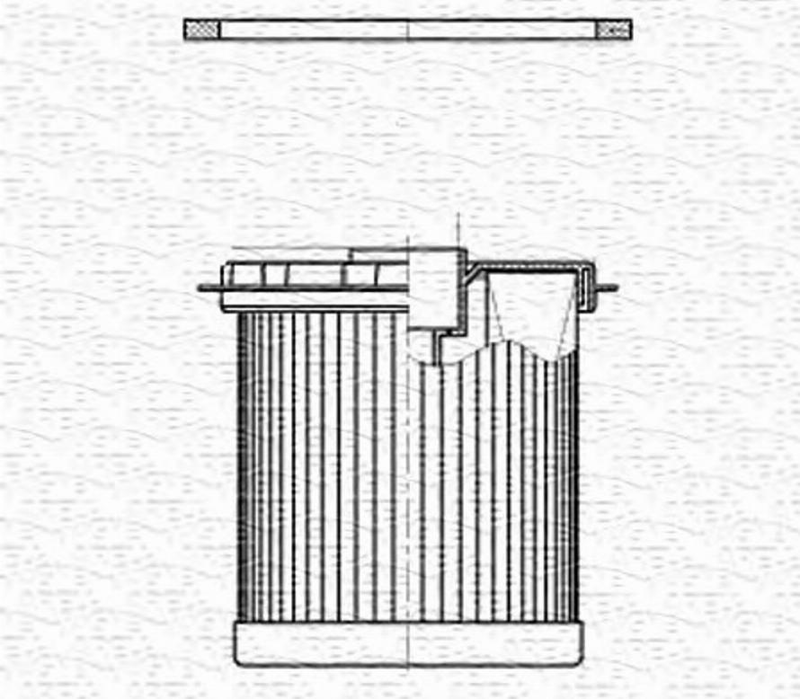 Magneti Marelli 213908504000 - Паливний фільтр autozip.com.ua