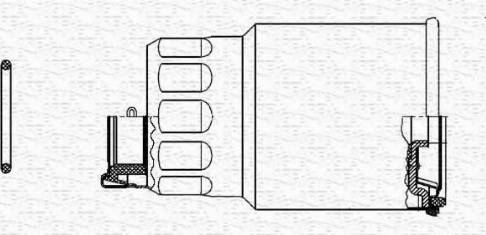 Magneti Marelli 213908570000 - Паливний фільтр autozip.com.ua