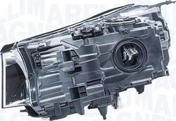 Magneti Marelli 719000000170 - Основна фара autozip.com.ua