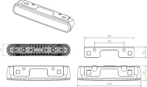 Magneti Marelli 713121617080 - Комплект фар денного освітлення autozip.com.ua