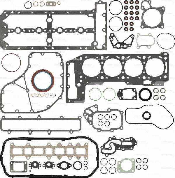 Magneti Marelli T893100 - Комплект прокладок, двигун autozip.com.ua