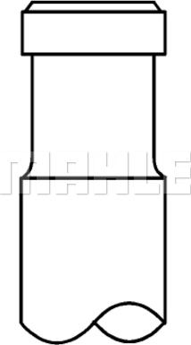 MAHLE 640 VA 30653 000 - Випускний клапан autozip.com.ua