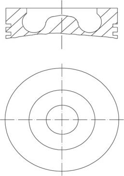 MAHLE 099 PI 00127 000 - Поршень autozip.com.ua