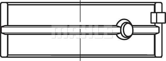 MAHLE 209 HL 21578 050 - Підшипник коленвала autozip.com.ua