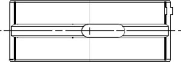 MAHLE 213 HL 21652 000 - Підшипник коленвала autozip.com.ua