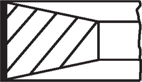 MAHLE 229 04 N0 - Комплект поршневих кілець autozip.com.ua