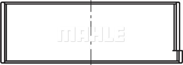 MAHLE 061 PL 18144 025 - Шатунний підшипник autozip.com.ua