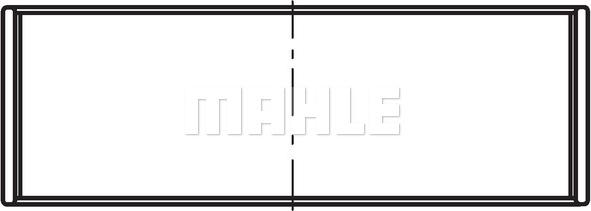 MAHLE 029 PL 20897 050 - Шатунний підшипник autozip.com.ua